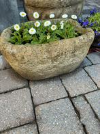 Oude stenen franse bloembak, Tuin en Terras, Ophalen, Gebruikt