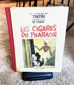 Tintin - Les Cigares du pharaon P6 noir - EO - 1934, Livres, BD, Une BD, Utilisé, Hergé, Envoi