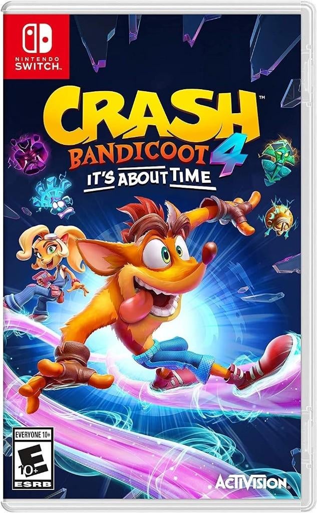 crash bandicoot 4 jeu nintendo switch, Consoles de jeu & Jeux vidéo, Jeux | Nintendo Switch, Enlèvement ou Envoi, Comme neuf