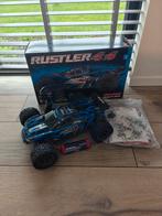 Traxxas rustler 4x4 met 2 accu's, Hobby en Vrije tijd, Ophalen of Verzenden