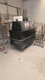 Dubbelwandige tank op wielen