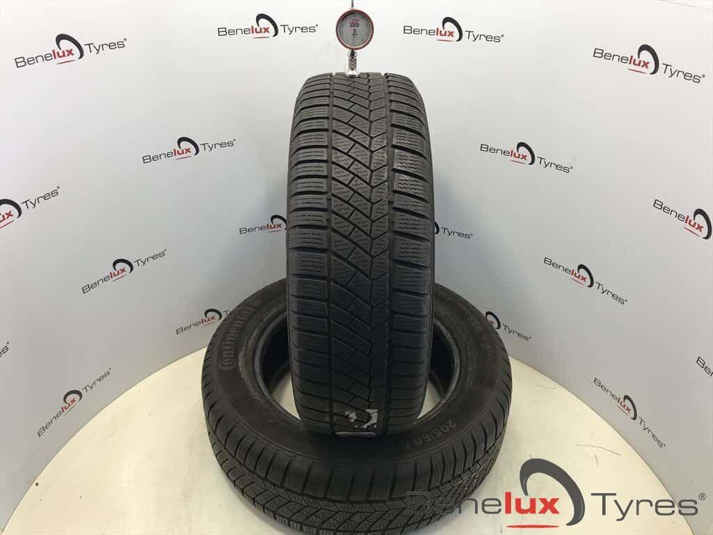 winter run flat 205/60R16 Continental 205/60 R16 205/60/16, Pneus hiver, -, 16 pouces, -
