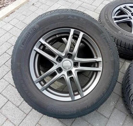 Winterbanden velgen alu Renault Espace 17inch 5x114 +/-5mm❄️, Autos : Pièces & Accessoires, Commande, Renault, Utilisé, Enlèvement