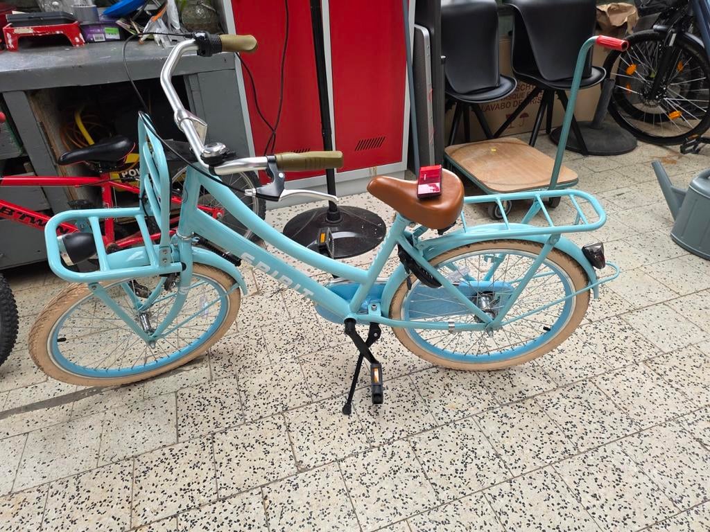 Meisjesfiets nieuwstaat, Vélos & Vélomoteurs, Vélos | Filles, Enlèvement, 22 pouces