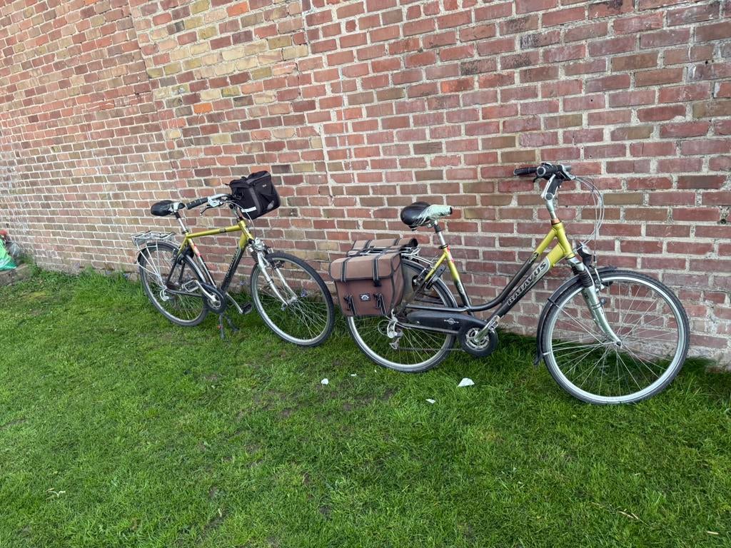 Batavus heren- en damesfiets, Fietsen en Brommers, Fietsen | Tandems, Zo goed als nieuw, Ophalen