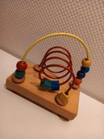 Motoriek spiraal met houten kralen Janbibejan, Ophalen of Verzenden, Gebruikt, Overige typen