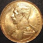 Goud  - België - 20 FRANCS ALBERT I NL -  1914, Losse munt, Goud, Goud, Ophalen of Verzenden