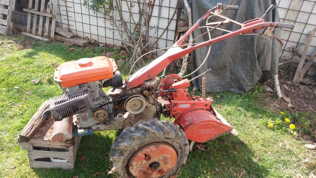 Kubota motoculteur, Doe-het-zelf en Bouw, Gereedschap | Freesmachines, Ophalen, Benzine, Gebruikt, Kubota