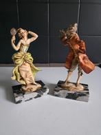 Fontanini beelden op marmeren voet. Italy, Ophalen of Verzenden