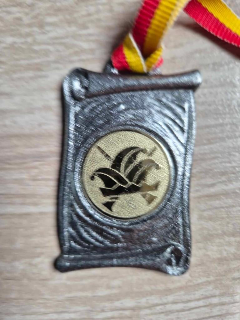 Carnaval medaille prinses jeannine, Ophalen of Verzenden