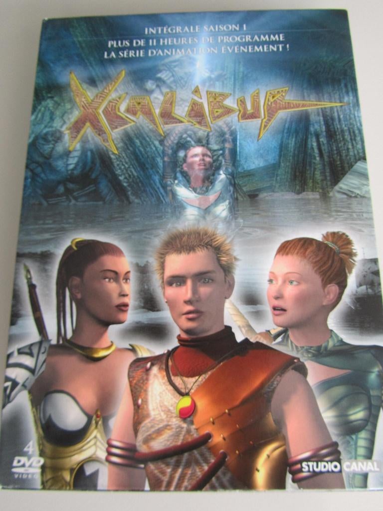4DBVDBOX XCALIBUR (26 episodes), Europees, Gebruikt, Boxset, Vanaf 9 jaar