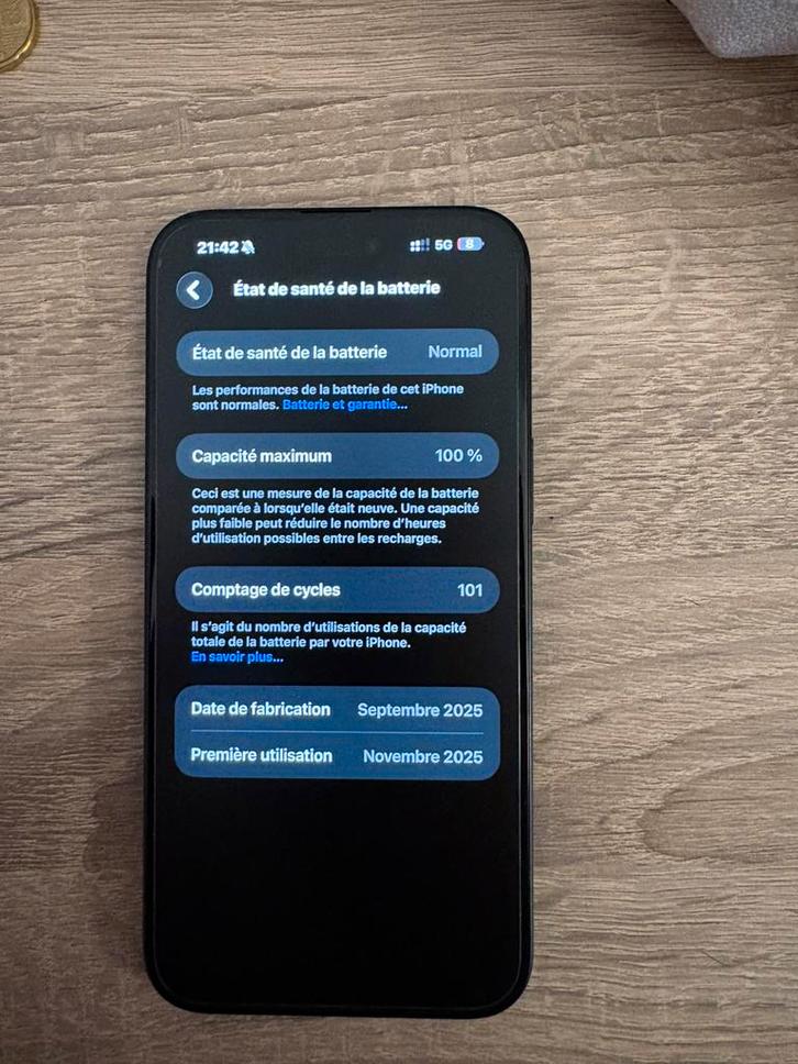 Iphone 16 plus 128gb, Télécoms, Téléphonie mobile | Apple iPhone, Neuf, 128 GB, iPhone 16 Plus, Noir, Enlèvement