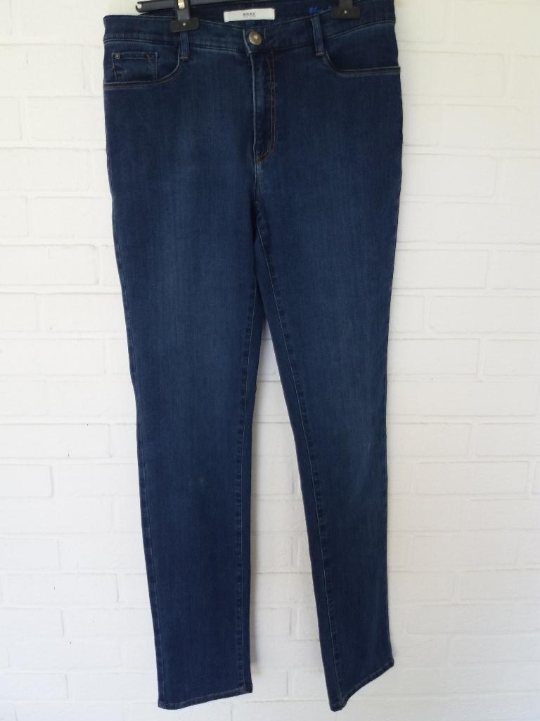 damesbroek, Blauw, Lang, Gedragen, Ophalen