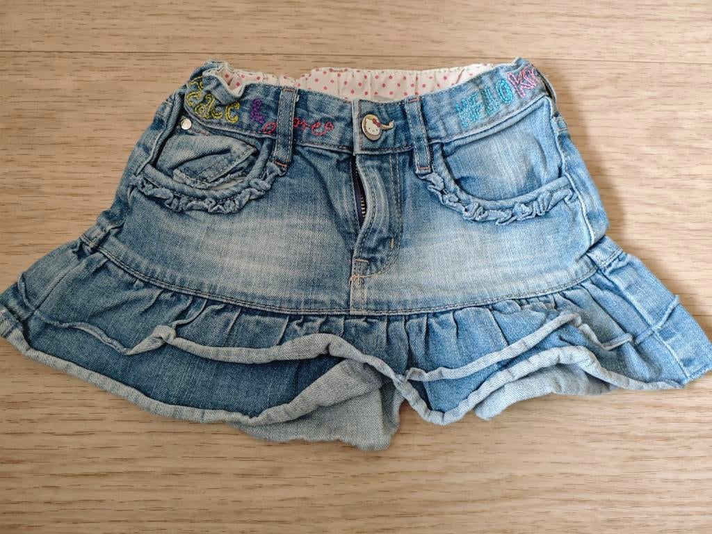 Jeans rokje maat 122, Enfants & Bébés, Vêtements enfant | Taille 122, Enlèvement ou Envoi