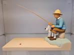 Fariboles (Tintin/Hergé) - Tintin & Milou "A la pêche", Collections, Personnages de BD, Enlèvement ou Envoi, Tintin, Neuf, Statue ou Figurine