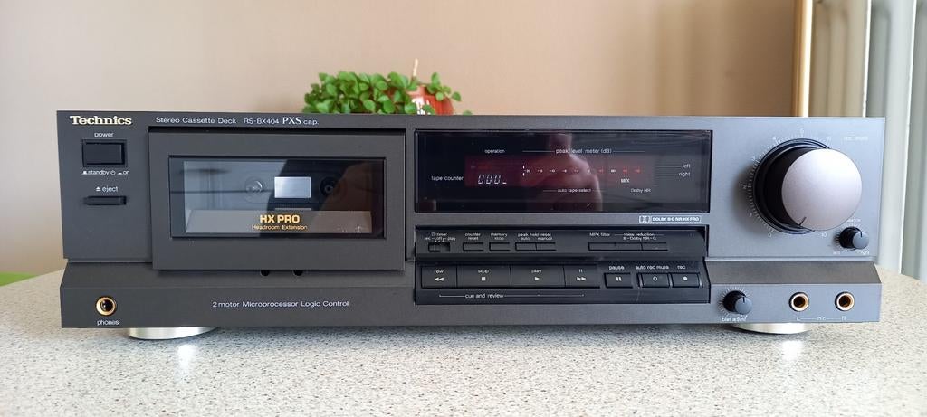 Technics rs-bx404 cassettedeck voor opmaak., Ophalen of Verzenden, Enkel, Overige merken, Tiptoetsen