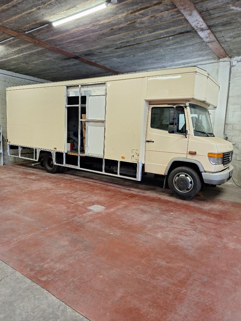 mercedes 814, Auto's, Vrachtwagens, Particulier, Mercedes-Benz, Diesel, Euro 4, Handgeschakeld, Groen