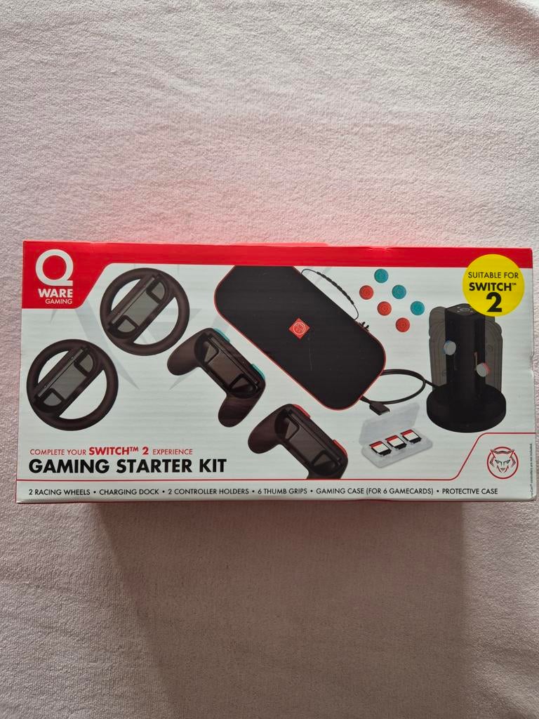 Gaming starter kit Nitendo Switch 2, Ophalen, Nieuw, Switch, Stuurtje of Sportattribuut