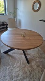 Table ronde impeccable 4-6 personnes, Maison & Meubles, Rond, Comme neuf, Enlèvement, Chêne
