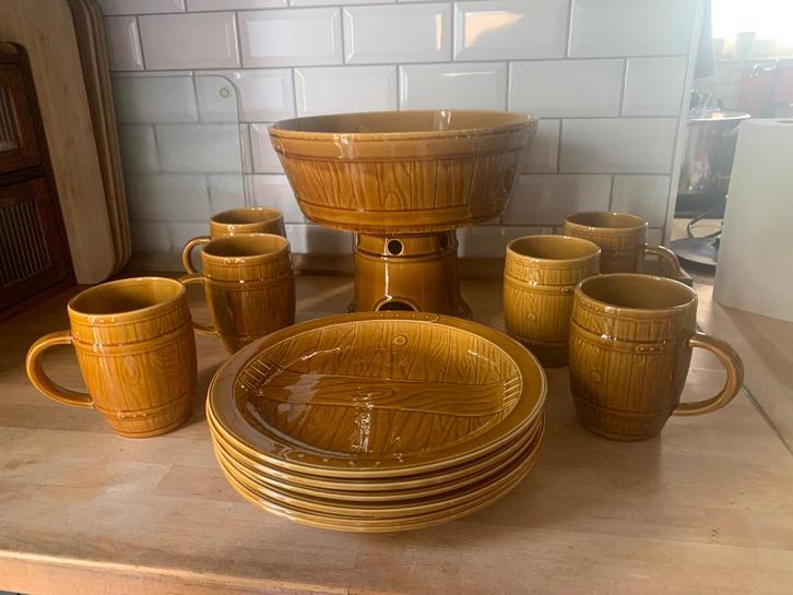 Service à choucroute en faïence de Gien, Antiek en Kunst, Antiek | Keramiek en Aardewerk, Ophalen