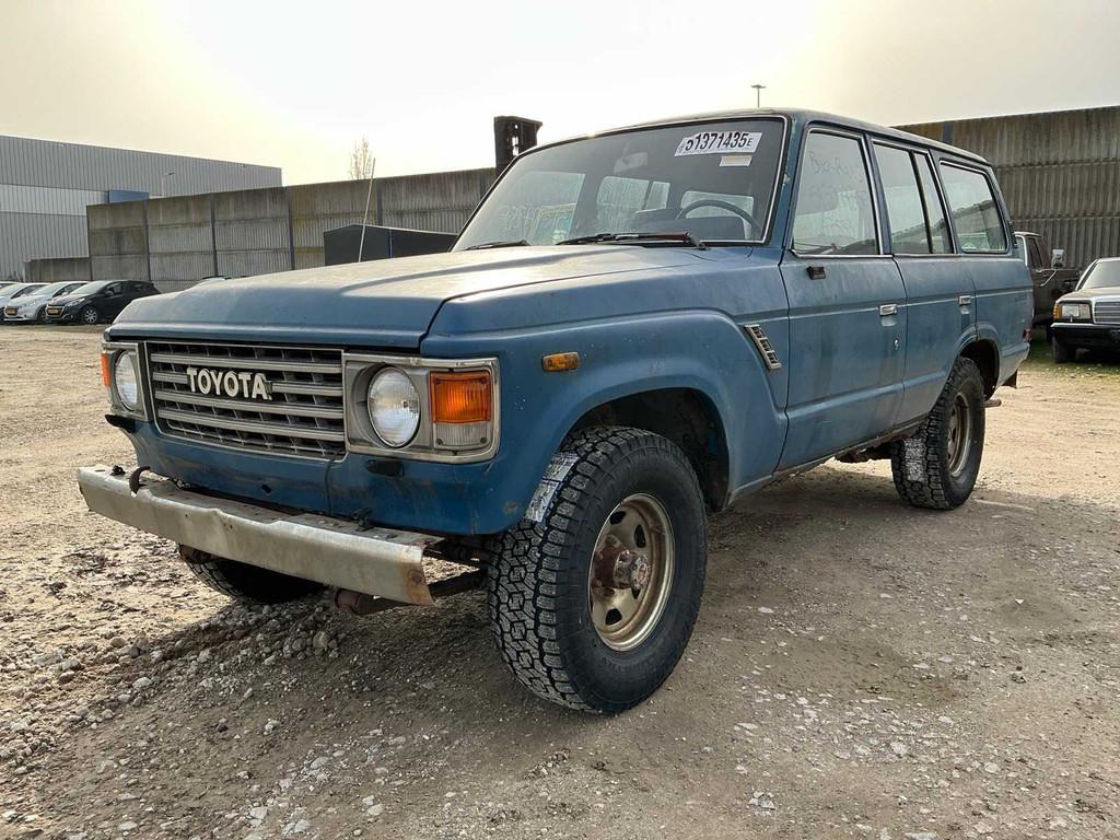 1984 TOYOTA Land Cruiser 4x4 SUV, Auto's, Gebruikt, Overige brandstoffen, Bedrijf, Handgeschakeld