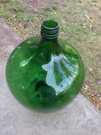 Dame jeanne mooie groene kleur 40cm diameter, Tuin en Terras, Ophalen