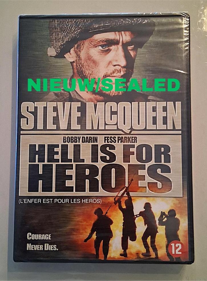 SPLINTERNIEUW IN FOLIE: HELL IS FOR HEROES (oorlogsfilm), CD & DVD, DVD | Action, Neuf, dans son emballage, Guerre, Enlèvement ou Envoi