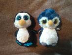 pinguin koppeltje met glitterogen 2 knuffels samen, Enlèvement ou Envoi