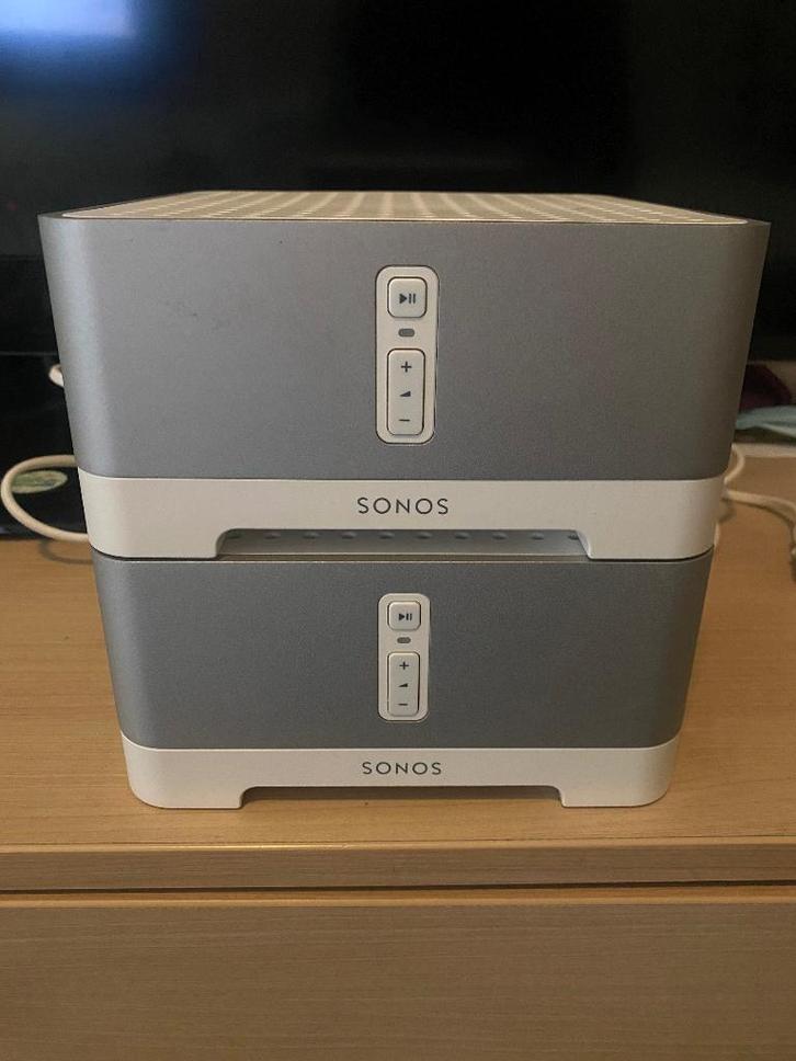2x Sonos Connect:Amp (Gen 2) – S2 Compatible – Topstaat, Electroménager, Électroménager & Équipement Autre, Utilisé, Enlèvement ou Envoi