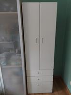 Witte kinderkleerkast, Kinderen en Baby's, Ophalen, 105 cm of meer, Zo goed als nieuw, Minder dan 50 cm