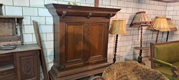 antieke kast, Antiek en Kunst, Antiek | Meubels | Kasten, Ophalen