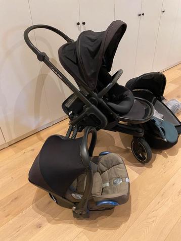 Maxi Cosi Nova 3, Poussette combi, Tige de poussée réglable, Enlèvement, Utilisé