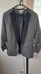 zwart grijs gespikkeld jasje mt 40 H&M, Vêtements | Femmes, Vestes & Costumes, Porté, Enlèvement ou Envoi