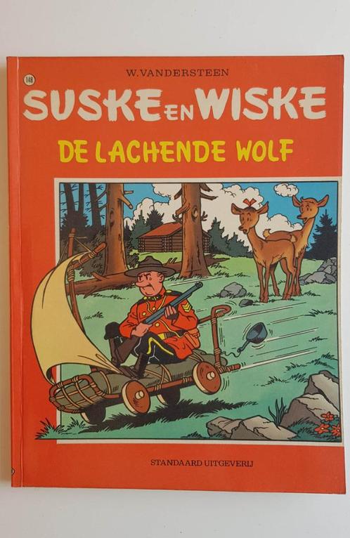 N 148 - De lachende wolf (eerste druk uit 01/03/1974), Livres, BD, Comme neuf, Une BD, Enlèvement ou Envoi