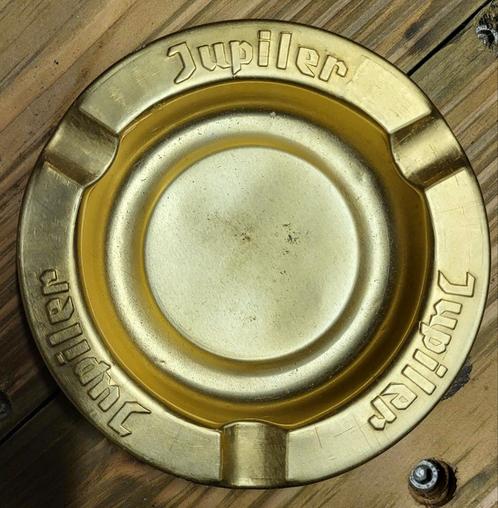 Jupiler asbak amuminium, Verzamelen, Biermerken, Zo goed als nieuw, Jupiler, Ophalen of Verzenden