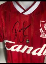 voetbalshirt gesigneerd door  John Barnes. Geen coa aanwezig, Verzamelen, Ophalen of Verzenden, Zo goed als nieuw