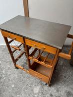 mooi opbergkarretje, Huis en Inrichting, Woonaccessoires | Wijnrekken, Ophalen, Zo goed als nieuw