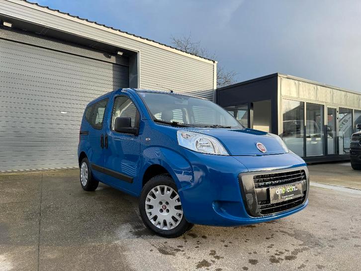 Qubo CNG 1.4i Natural Power / 86 500km / Benzine, Autos, Fiat, Entreprise, Achat, Qubo, Ordinateur de bord, Peinture métallisée