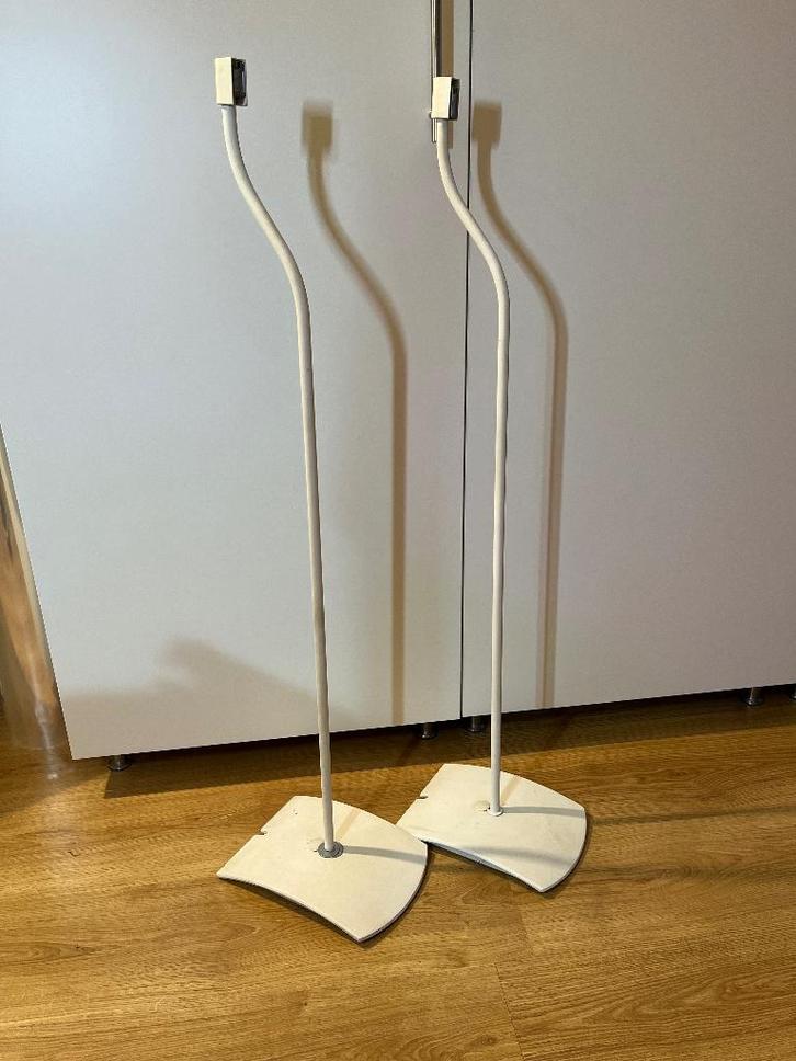 Bose UFS-20 Series II Speakerstandaards, Wit, TV, Hi-fi & Vidéo, Enceintes, Utilisé, Bose, Enlèvement ou Envoi