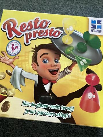 Resto Presto, actiespel beschikbaar voor biedingen