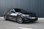 BMW 320DA 190PK M pakket, LED, ACC, Trekh, Leder, zetelv BTW, Auto's, Achterwielaandrijving, 4 cilinders, USB, Zwart