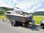 Boot en motor 60 PK, Watersport en Boten, Ophalen, Gebruikt, Minder dan 70 pk, 3 tot 6 meter