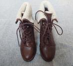 Bottines à talons en cuir pointure 40, Bruin, La Redoute, Lage of Enkellaarzen, Ophalen of Verzenden