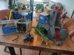 Schleich dinosaurus onderzoeksstation en vulkaan, Kinderen en Baby's, Speelgoed | Actiefiguren, Ophalen of Verzenden, Zo goed als nieuw