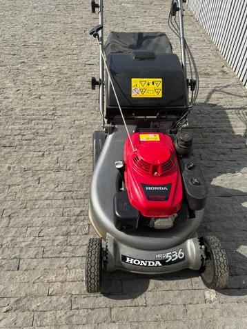 Grasmachine Honda HRD 536 QXE, Tuin en Terras, Grasmaaiers, Ophalen, Honda, Gebruikt, Benzine-grasmaaier