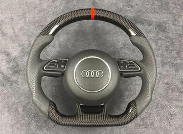 Audi A3, A4, A5, A6, A7 Carbon Lenkrad mit Airbag style1 beschikbaar voor biedingen