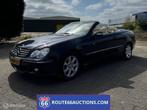 Mercedes-Benz CLK 200 Cabriolet | 2004 | Route 66 Auctions, Auto's, Gebruikt, Zwart, Bedrijf, Handgeschakeld