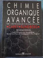 Chimie organique avancée Carey & Sundberg 3ème édition, Livres, Comme neuf