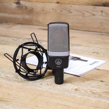AKG C214 studio condensatormicrofoon beschikbaar voor biedingen