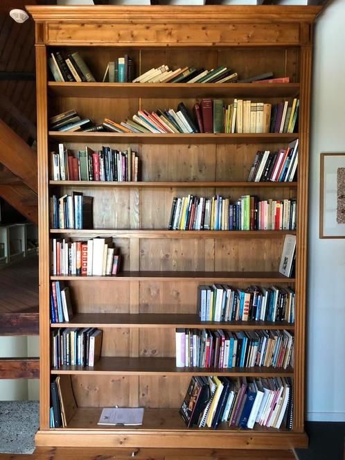 Boekenkast grote bibliotheekkast, Huis en Inrichting, Kasten | Boekenkasten, Zo goed als nieuw, 150 tot 200 cm, 200 cm of meer